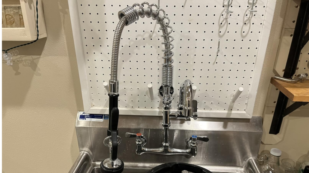 What Is a Pre-Rinse Kitchen Faucet? Benefits & Uses 2 What Is A Pre Rinse Kitchen Faucet