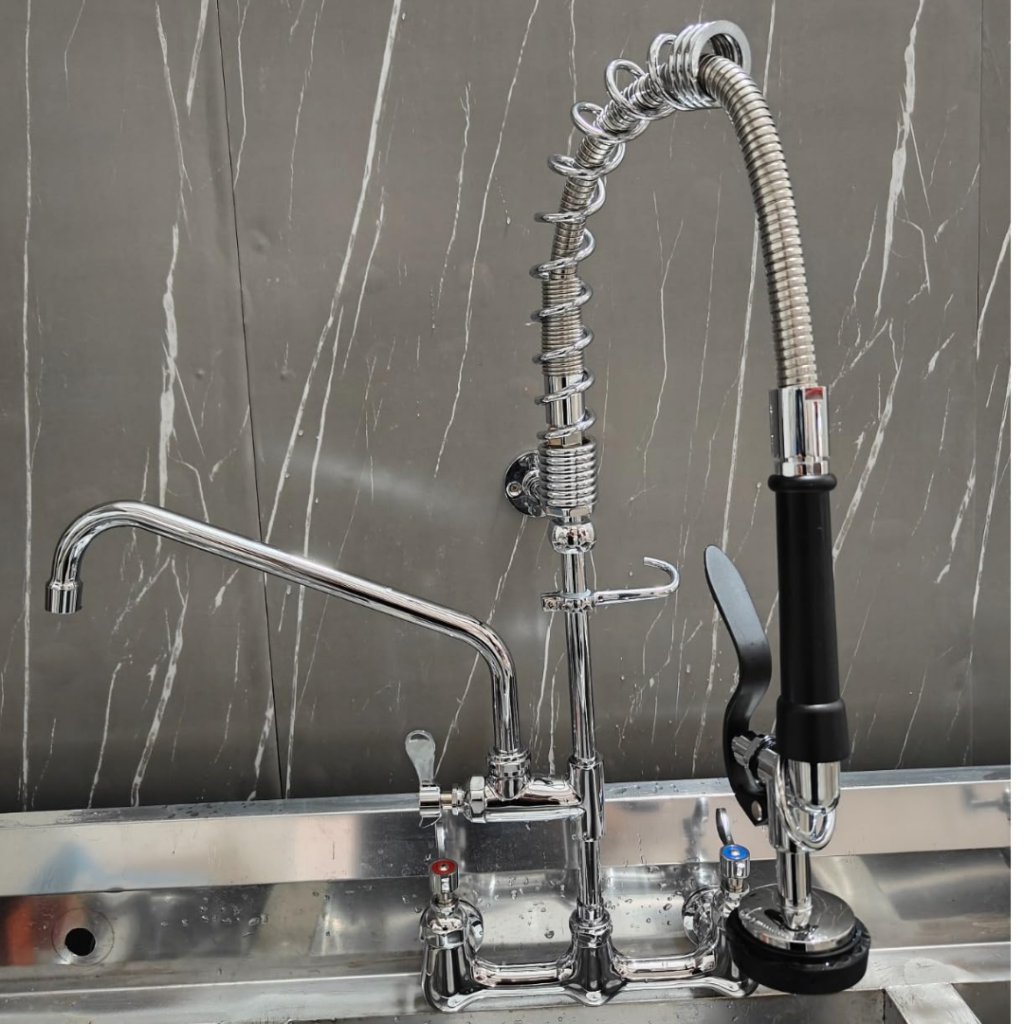 What Is A Pre-Rinse Kitchen Faucet? Find Out Now 2 What Is A Pre rinse Kitchen Faucet 1