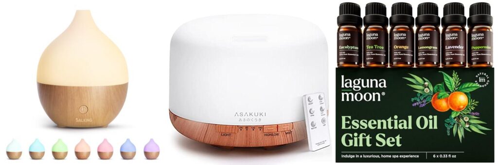 Essential Oil For Kitchen Diffuser combined image
