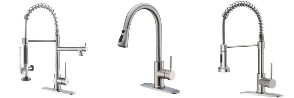 High Flow Kitchen Faucet combined image