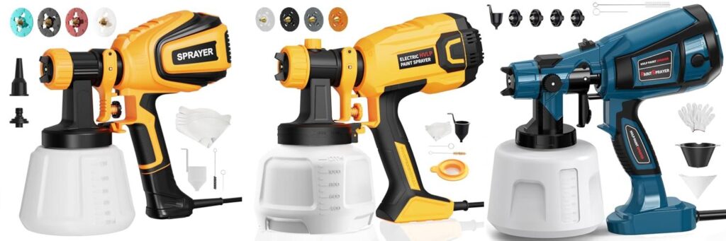 Paint Sprayer For Kitchen Cabinet combined image